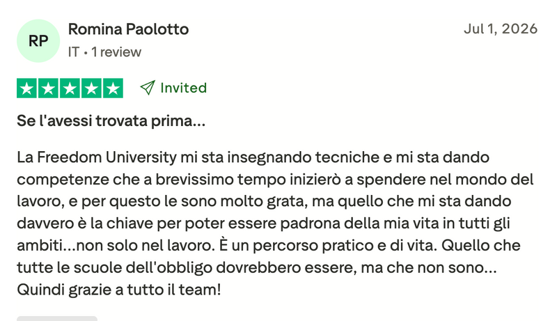Recensione studente