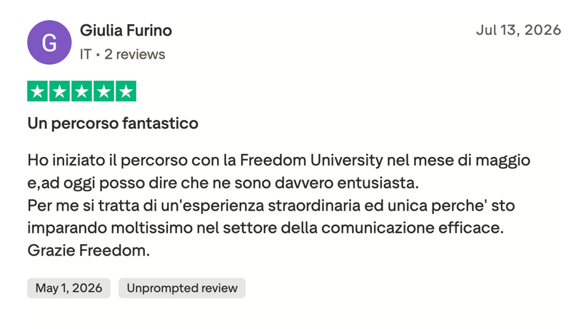 Recensione studente