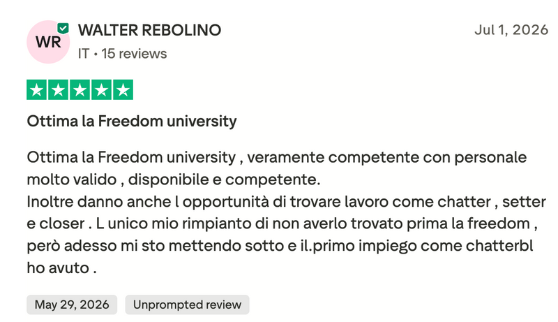 Recensione studente